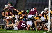 14 November 2020; Kilkenny backs and Galway forwards vie for possession of the sliotar during the Leinster GAA Hurling Senior Championship Final match between Kilkenny and Galway at Croke Park in Dublin. Photo by Ray McManus/Sportsfile