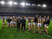 14 November 2020; Kilkenny players relax on the field after the Leinster GAA Hurling Senior Championship Final match between Kilkenny and Galway at Croke Park in Dublin. Photo by Ray McManus/Sportsfile