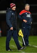 14 November 2020; Cork manager Kieran Kingston and selector Diarmuid O'Sullivan during the GAA Hurling All-Ireland Senior Championship Qualifier Round 2 match between Cork and Tipperary at LIT Gaelic Grounds in Limerick. Photo by Brendan Moran/Sportsfile