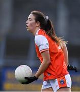 14 November 2020; Tiarna Grimes of Armagh during the TG4 All-Ireland Senior Ladies Football Championship Round 3 match between Armagh and Mayo at Parnell Park in Dublin. Photo by Sam Barnes/Sportsfile