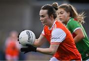 14 November 2020; Sarah Marley of Armagh during the TG4 All-Ireland Senior Ladies Football Championship Round 3 match between Armagh and Mayo at Parnell Park in Dublin. Photo by Sam Barnes/Sportsfile