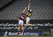 14 November 2020; Niall Burke of Galway in action against Huw Lawlor of Kilkenny during the Leinster GAA Hurling Senior Championship Final match between Kilkenny and Galway at Croke Park in Dublin. Photo by Seb Daly/Sportsfile