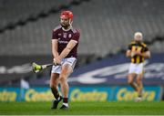 14 November 2020; Joe Canning of Galway converts a free during the Leinster GAA Hurling Senior Championship Final match between Kilkenny and Galway at Croke Park in Dublin. Photo by Seb Daly/Sportsfile