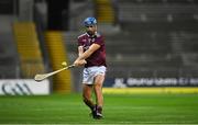 14 November 2020; Johnny Coen of Galway scores a point during the Leinster GAA Hurling Senior Championship Final match between Kilkenny and Galway at Croke Park in Dublin. Photo by Seb Daly/Sportsfile