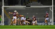 14 November 2020; Kilkenny and Galway players vie for possession of the sliotar during the Leinster GAA Hurling Senior Championship Final match between Kilkenny and Galway at Croke Park in Dublin. Photo by Seb Daly/Sportsfile