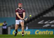 14 November 2020; Joe Canning of Galway converts a free during the Leinster GAA Hurling Senior Championship Final match between Kilkenny and Galway at Croke Park in Dublin. Photo by Seb Daly/Sportsfile