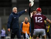 14 November 2020; Galway manager Shane O'Neill during the Leinster GAA Hurling Senior Championship Final match between Kilkenny and Galway at Croke Park in Dublin. Photo by Seb Daly/Sportsfile