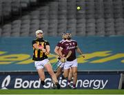 14 November 2020; Conor Browne of Kilkenny scores a point during the Leinster GAA Hurling Senior Championship Final match between Kilkenny and Galway at Croke Park in Dublin. Photo by Seb Daly/Sportsfile