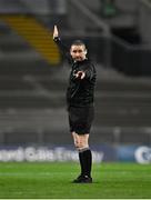 14 November 2020; Referee Fergal Horgan during the Leinster GAA Hurling Senior Championship Final match between Kilkenny and Galway at Croke Park in Dublin. Photo by Seb Daly/Sportsfile