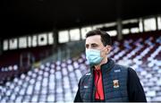 15 November 2020; Diarmuid O'Connor of Mayo prior to the Connacht GAA Football Senior Championship Final match between Galway and Mayo at Pearse Stadium in Galway. Photo by David Fitzgerald/Sportsfile