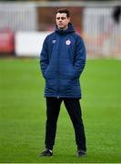 15 November 2020; Shelbourne manager Ian Morris ahead of the SSE Airtricity League Play-off Final match between Shelbourne and Longford Town at Richmond Park in Dublin. Photo by Ben McShane/Sportsfile