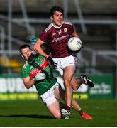 15 November 2020; Michael Daly of Galway in action against Ryan O'Donoghue of Mayo during the Connacht GAA Football Senior Championship Final match between Galway and Mayo at Pearse Stadium in Galway. Photo by Ramsey Cardy/Sportsfile