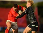 15 November 2020; Matt Gallagher of Munster is tackled by Matt Protheroe of Ospreys during the Guinness PRO14 match between Munster and Ospreys at Thomond Park in Limerick. Photo by Matt Browne/Sportsfile
