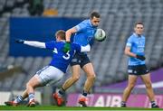 15 November 2020; Dean Rock of Dublin is tackled by Mark Timmons of Laois during the Leinster GAA Football Senior Championship Semi-Final match between Dublin and Laois at Croke Park in Dublin. Photo by Eóin Noonan/Sportsfile