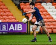 15 November 2020; Thomas Galligan of Cavan during the Ulster GAA Football Senior Championship Semi-Final match between Cavan and Down at Athletic Grounds in Armagh. Photo by Philip Fitzpatrick/Sportsfile