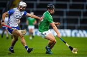 15 November 2020; Peter Casey of Limerick in action against Shane Fives of Waterford during the Munster GAA Hurling Senior Championship Final match between Limerick and Waterford at Semple Stadium in Thurles, Tipperary. Photo by Brendan Moran/Sportsfile