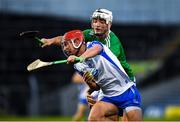 15 November 2020; Jack Prendergast of Waterford in action against Kyle Hayes of Limerick during the Munster GAA Hurling Senior Championship Final match between Limerick and Waterford at Semple Stadium in Thurles, Tipperary. Photo by Ray McManus/Sportsfile