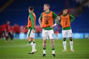 15 November 2020; James McClean of Republic of Ireland prior to the UEFA Nations League B match between Wales and Republic of Ireland at Cardiff City Stadium in Cardiff, Wales. Photo by Stephen McCarthy/Sportsfile