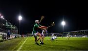 15 November 2020; Aaron Gillane of Limerick in action against Conor Prunty of Waterford during the Munster GAA Hurling Senior Championship Final match between Limerick and Waterford at Semple Stadium in Thurles, Tipperary. Photo by Ray McManus/Sportsfile