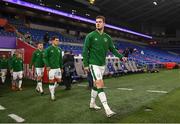 15 November 2020; Kevin Long of Republic of Ireland prior to the UEFA Nations League B match between Wales and Republic of Ireland at Cardiff City Stadium in Cardiff, Wales. Photo by Stephen McCarthy/Sportsfile