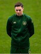 15 November 2020; Conor Coventry of Republic of Ireland prior to the UEFA European U21 Championship Qualifier match between Republic of Ireland and Iceland at Tallaght Stadium in Dublin.  Photo by Harry Murphy/Sportsfile