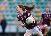 15 November 2020; Sarah Lynch of Galway during the TG4 All-Ireland Senior Ladies Football Championship Round 3 match between Galway and Monaghan at Páirc Seán Mac Diarmada in Carrick-on-Shannon, Leitrim. Photo by Sam Barnes/Sportsfile