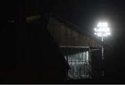 16 November 2020; A general view of the RDS Arena floodlights ahead of the Guinness PRO14 match between Leinster and Edinburgh at RDS Arena in Dublin. Photo by Ramsey Cardy/Sportsfile
