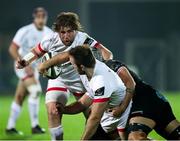 16 November 2020; Alan O'Connor of Ulster offloads the ball to John Andrew of Ulster during the Guinness PRO14 match between Zebre and Ulster at Stadio Lanfranchi in Parma, Italy. Photo by Roberto Bregani/Sportsfile