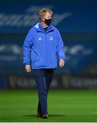 16 November 2020; Leinster head coach Leo Cullen ahead of the Guinness PRO14 match between Leinster and Edinburgh at RDS Arena in Dublin. Photo by Ramsey Cardy/Sportsfile