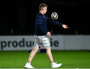 16 November 2020; Dan Leavy of Leinster walks the pitch prior to the Guinness PRO14 match between Leinster and Edinburgh at RDS Arena in Dublin. Photo by Harry Murphy/Sportsfile