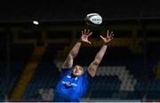 16 November 2020; Ross Molony of Leinster wins possession in the lineout during the Guinness PRO14 match between Leinster and Edinburgh at RDS Arena in Dublin. Photo by Ramsey Cardy/Sportsfile
