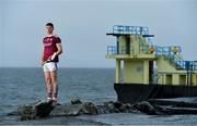 17 November 2020; Cathal Mannion of Galway poses for a portrait at Blackrock beach in Salthill, Galway, during the GAA Hurling All Ireland Senior Championship Series National Launch. Photo by Brendan Moran/Sportsfile
