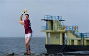 17 November 2020; Cathal Mannion of Galway poses for a portrait at Blackrock beach in Salthill, Galway, during the GAA Hurling All Ireland Senior Championship Series National Launch. Photo by Brendan Moran/Sportsfile
