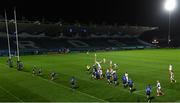16 November 2020; A general view of  a line-out during the Guinness PRO14 match between Leinster and Edinburgh at the RDS Arena in Dublin. Photo by Harry Murphy/Sportsfile