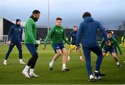 17 November 2020; Dara O'Shea during a Republic of Ireland training session at the FAI National Training Centre in Abbotstown, Dublin. Photo by Stephen McCarthy/Sportsfile