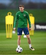 17 November 2020; Jack Taylor during a Republic of Ireland training session at the FAI National Training Centre in Abbotstown, Dublin. Photo by Stephen McCarthy/Sportsfile