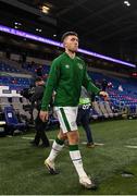 15 November 2020; Dara O'Shea of Republic of Ireland prior to the UEFA Nations League B match between Wales and Republic of Ireland at Cardiff City Stadium in Cardiff, Wales. Photo by Stephen McCarthy/Sportsfile