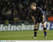 23 January 2004; Gordon D'Arcy, Leinster Lions. Heineken European Cup 2003-2004, Round 5, Pool 3, Leinster Lions v Cardiff Blues, Lansdowne Road, Dublin. Picture credit; Damien Eagers / SPORTSFILE *EDI*