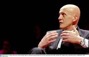 27 January 2004; Soccer referee Pierluigi Collina at a photocall to announce details of Coca-Cola's sponsorship of Euro 2004. The Helix, DCU, Dublin. Picture credit; Brian Lawless / SPORTSFILE *EDI*