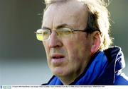 25 January 2004; Paudie Butler, Laois manager. Walsh Cup, Offaly v Laois, St. Brendan's Park, Birr, Co. Offaly. Picture credit; Damien Eagers / SPORTSFILE *EDI*
