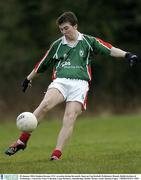 28 January 2004; Stephen Kernan, UUC, in action during the match. Sigerson Cup football, Preliminary Round, Dublin Institute of Technology v University Ulster Coleraine, Long Meadows, Islandbridge, Dublin. Picture credit; Damien Eagers / SPORTSFILE *EDI*