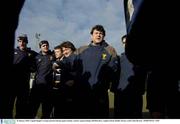 29 January 2004; Captain Reggie Corrigan pictured during squad training. Leinster squad training, Old Belvedere, Anglesea Road, Dublin. Picture credit; Matt Browne / SPORTSFILE *EDI*