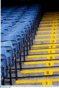 29 January 2004; A general view of the seating inside Lansdowne Road Stadium, Dublin. Picture credit; Damien Eagers / SPORTSFILE *EDI*