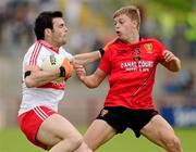 6 July 2013; Eoin Bradley, Derry, in action against Jerome Johnston, Down. GAA Football All-Ireland Senior Championship, Round 2, Derry v Down, Celtic Park, Derry. Photo by Sportsfile
