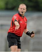 6 July 2013; Referee Conor Lane. GAA Football All-Ireland Senior Championship, Round 2, Clare v Laois, Cusack Park, Ennis, Co. Clare. Picture credit: Diarmuid Greene / SPORTSFILE