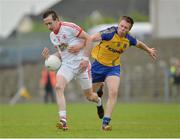 6 July 2013; Colm Cavanagh, Tyrone, in action against Niall Daly, Roscommon. GAA Football All-Ireland Senior Championship, Round 2, Roscommon v Tyrone, Dr Hyde Park, Roscommon. Picture credit: Matt Browne / SPORTSFILE