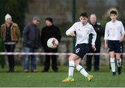 15 January 2017; Brandon Holt of Republic of Ireland Under 15 during a Friendly match between Republic of Ireland Under 15 and Republic of Ireland Under 16 at IT Carlow in Carlow. Photo by Sam Barnes/Sportsfile