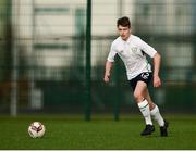 15 January 2017; Cian Kelly of Republic of Ireland U15 during a Friendly match between Republic of Ireland U15 and Republic of Ireland U16 at IT Carlow in Carlow. Photo by Sam Barnes/Sportsfile