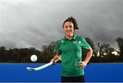 18 November 2020; Team Ireland hockey player, Anna O’Flanagan, pictured today at the launch of the Olympic Federation of Ireland’s ‘Dare to Believe’ programme, which also saw FBD Insurance unveiled as the official programme sponsor.  ‘Dare to Believe’ will see 25 Irish athletes visit schools across Ireland, telling their own personal and sporting stories and teaching students how to set goals and adopt healthy lifestyles through participation in sport. The programme highlights the Olympic and values of respect & equality, healthy mind and body, joy of effort and striving for excellence, in order to inspire the next generation of Irish Olympic athletes. You can find out more here: https://www.daretobelieve.ie/ Photo by Eóin Noonan/Sportsfile