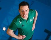18 November 2020; Team Ireland diver, Oliver Dingley, pictured today at the launch of the Olympic Federation of Ireland’s ‘Dare to Believe’ programme, which also saw FBD Insurance unveiled as the official programme sponsor.  ‘Dare to Believe’ will see 25 Irish athletes visit schools across Ireland, telling their own personal and sporting stories and teaching students how to set goals and adopt healthy lifestyles through participation in sport. The programme highlights the Olympic and values of respect & equality, healthy mind and body, joy of effort and striving for excellence, in order to inspire the next generation of Irish Olympic athletes. You can find out more here: https://www.daretobelieve.ie/ Photo by Eóin Noonan/Sportsfile